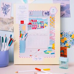 Calendario Pintar Por N&uacute;meros La Petite &Eacute;picerie Viajar