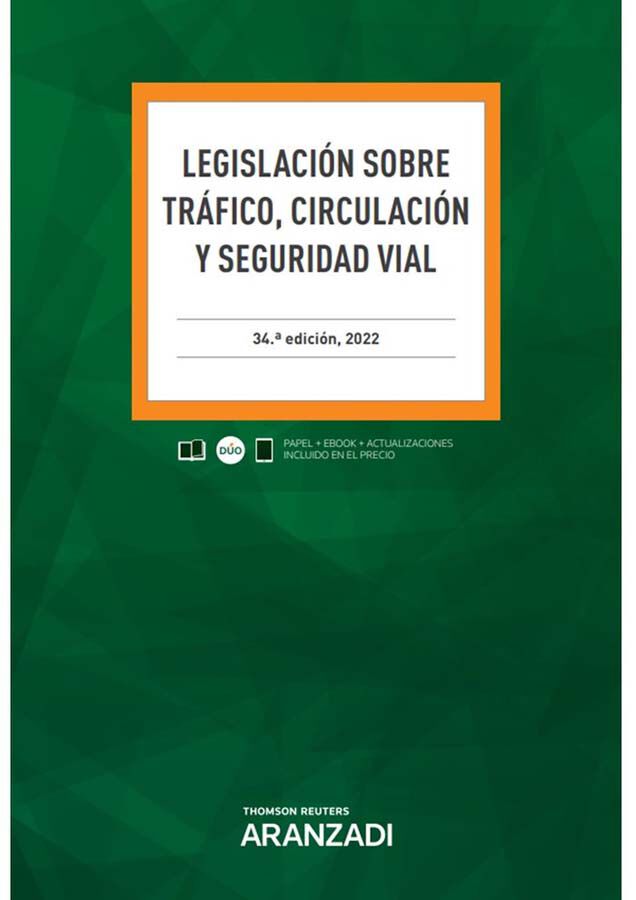 Legislaci&oacute;n sobre Tr&aacute;fico, Circulaci&oacute;n y Seguridad Vial (Papel + e-book)