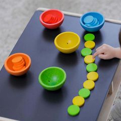 Tazas ordena y cuenta