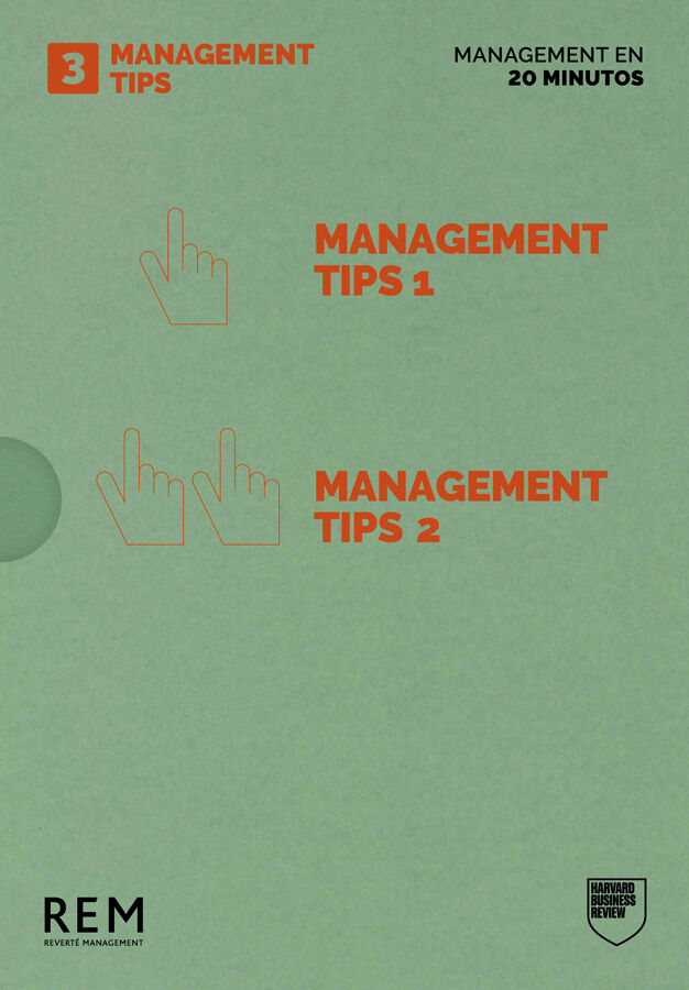 Estuche Management en 20 minutos HBR: Management tips