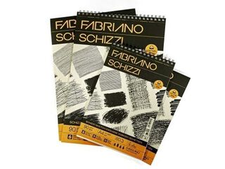 Bloc espiral Dibuix Fabriano Schizzi A3 80 fulls 90g