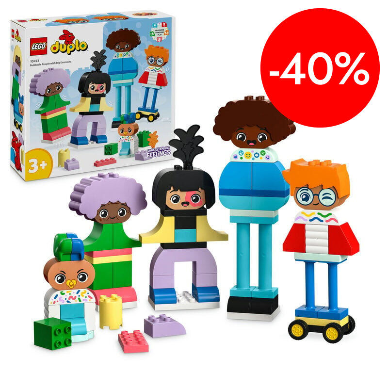 LEGO&reg; DUPLO Gent Construible amb Grans Emocions 10423