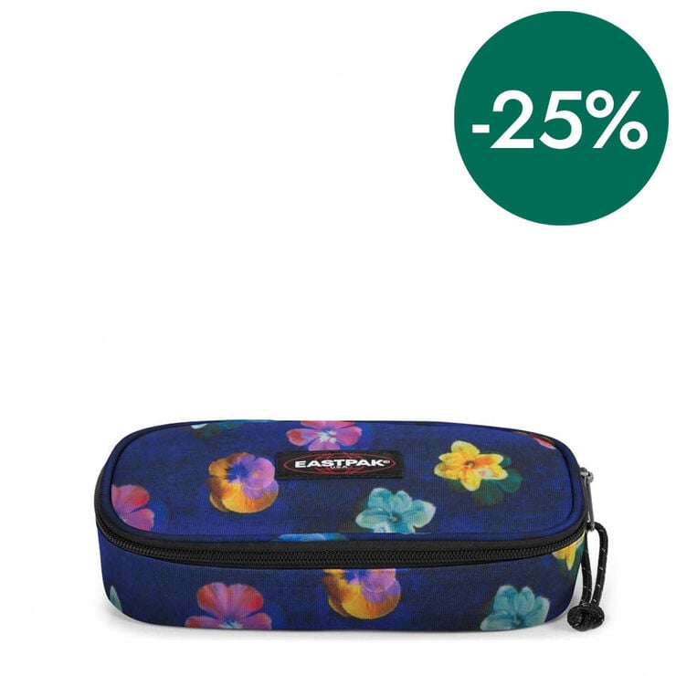 Estuche Eastpak oval Flower Blur navy