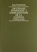 Diccionari etimològic de Llengua Catalana vol. 4 Diccionari etimològic de Llengua Catalana vol. 4