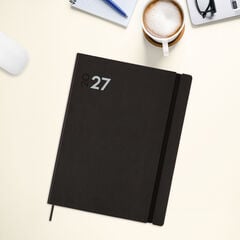 Agenda Finocam Mara D&iacute;a P&aacute;gina 2027 Castellano Negro