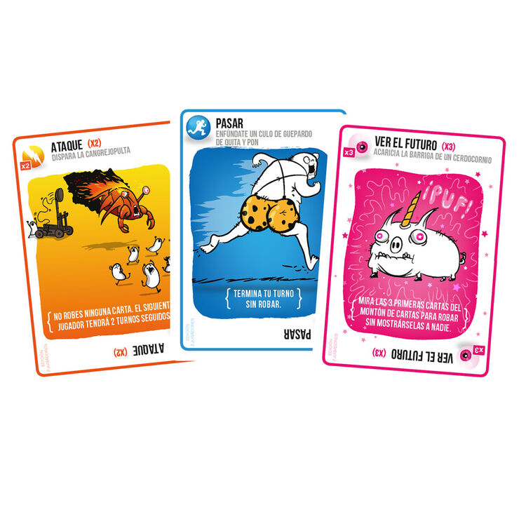 Exploding Kittens Edición 2 Jugadores