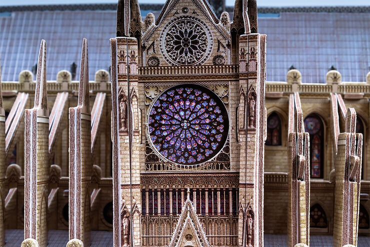 Puzle 3D 128 piezas notre Dame National Geographic