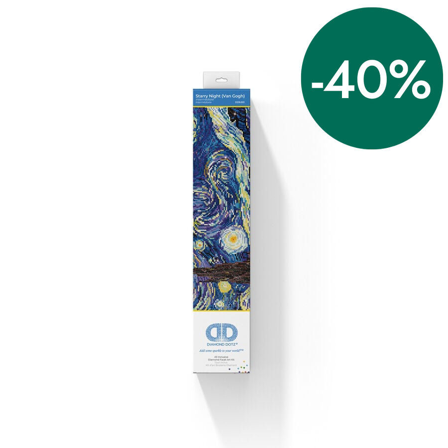 Diamond Dotz Noche estrellada Van Gogh