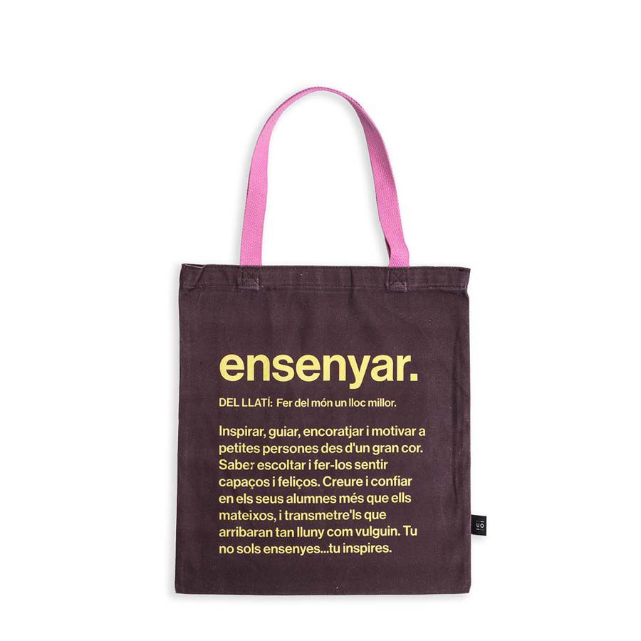 Tote bag Definici&oacute; Ensenyar