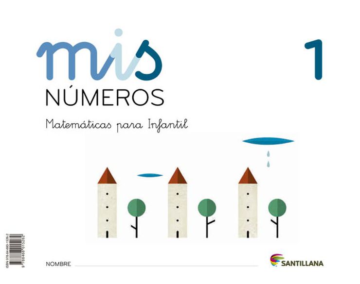 Mis Matem&aacute;ticas 1 Pack Infantil 3 a&ntilde;os