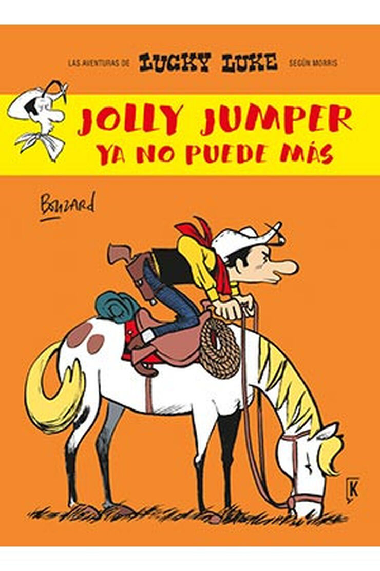 LUCKY LUKE. JOLLY JUMPER YA NO PUEDE MAS