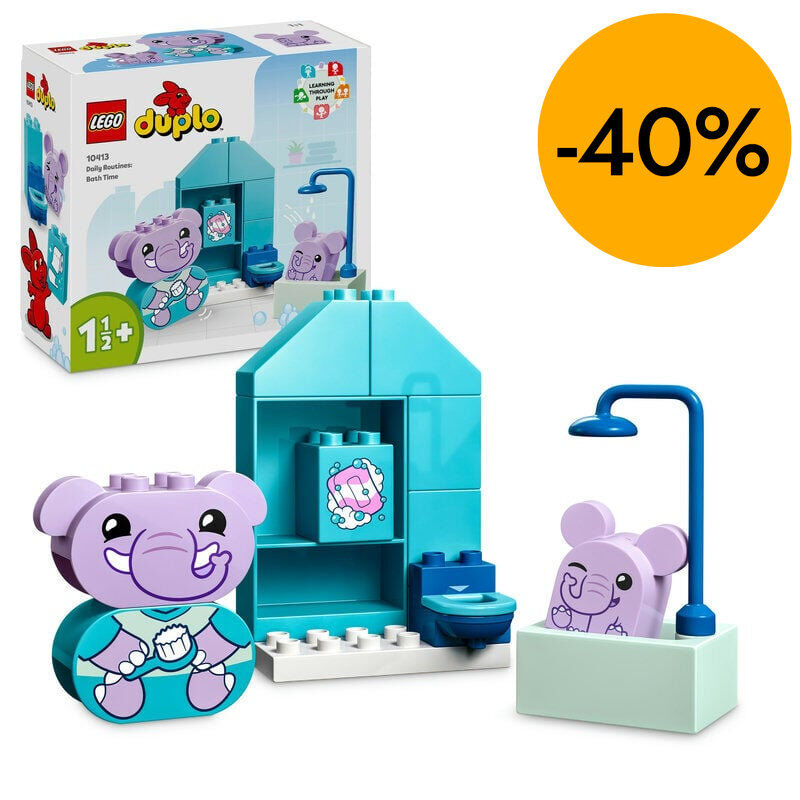 LEGO&reg; DUPLO Rutines Di&agrave;ries: Hora del Bany 10413