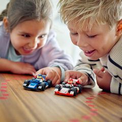 LEGO® LEGO City Coches de F1® Williams Racing y Haas F1® 60464