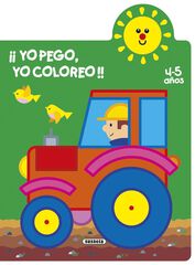 ¡Yo pego, yo coloreo! 4-5 años