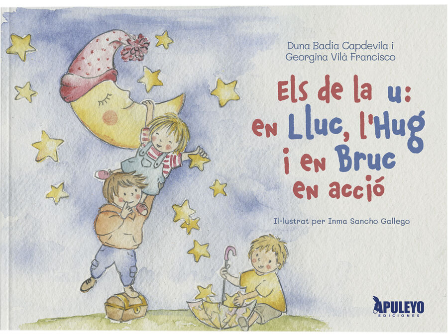 Els de la u: en Lluc, l'Hug i en Bruc en acci&oacute;