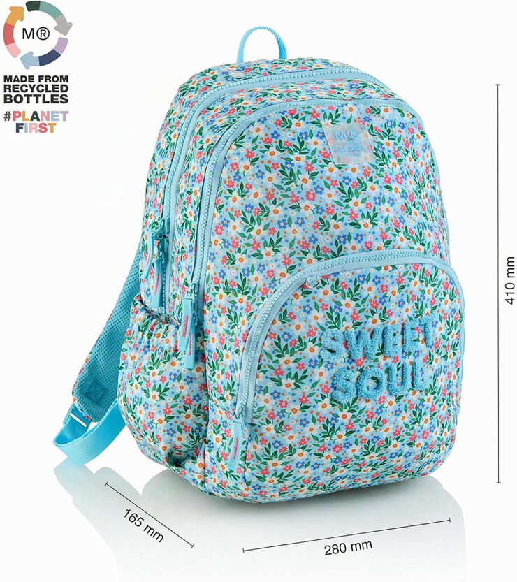 Mochila Triple MQR Oslo Sweet Soul