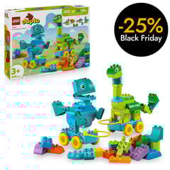LEGO® DUPLO Town Dinosaurios sobre Ruedas 3en1 10451