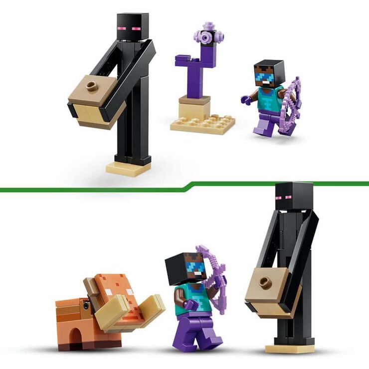 LEGO® Minecraft El Viatge pel Nether i el Portal a l’End 21584
