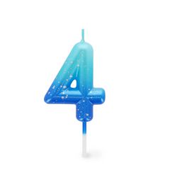 Espelma Legami verd/blau núm.4