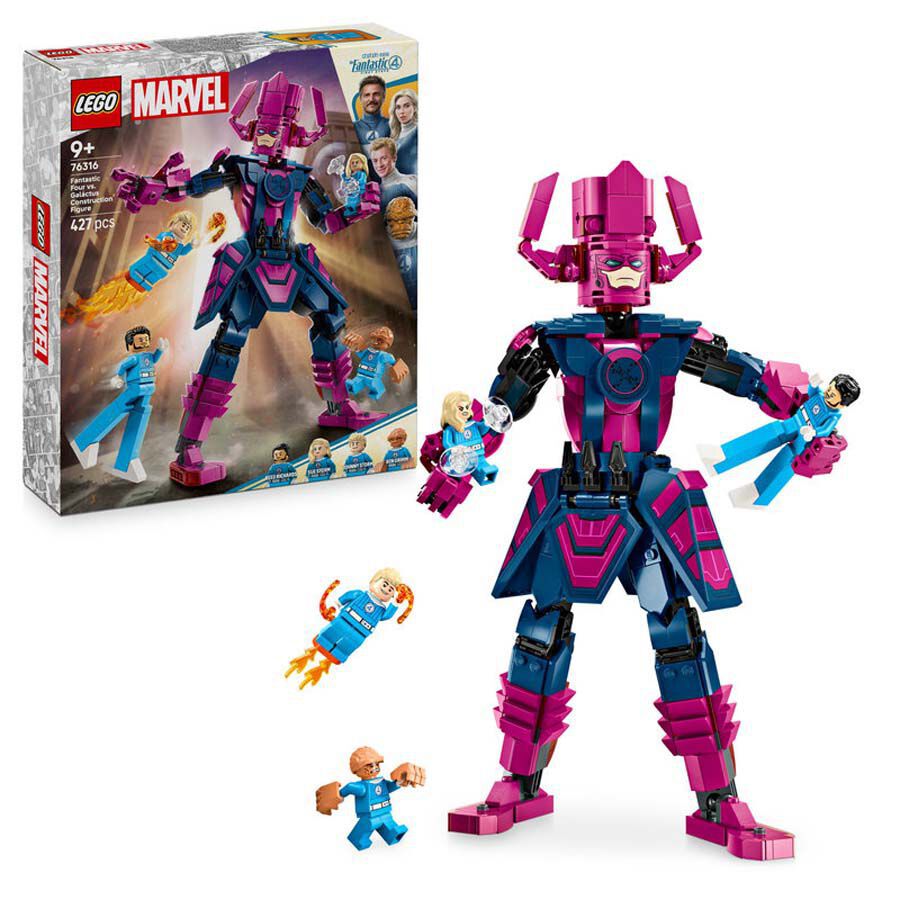 LEGO&reg; Super Herois Els Quatre Fant&agrave;stics vs. Figura per Construir de Galactus 76316