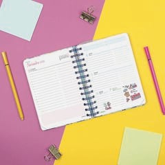Agenda Escolar Finocam Talkual 1/8 D&iacute;a/P&aacute;gina Castellano 2026-27 Dest&iacute;