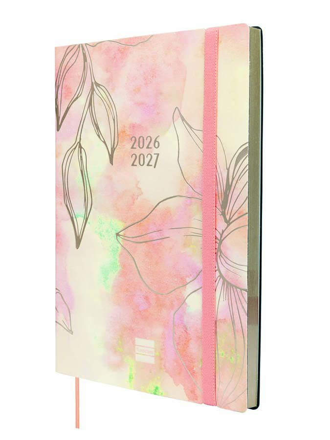 Agenda Finocam 18M Mara Y10 Sem/Vista Vertical Multiling&uuml;e 2026-27 Pretty