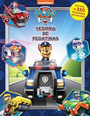 Paw Patrol. La Patrulla Canina - Tesoro de Pegatinas