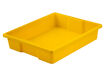 Cubeta plana para mueble amarillo
