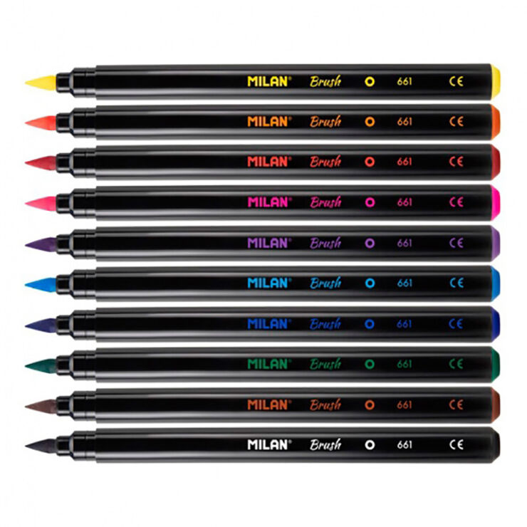 Retoladors Pinzell Milan 10 colors Retoladors Pinzell Milan 10 colors