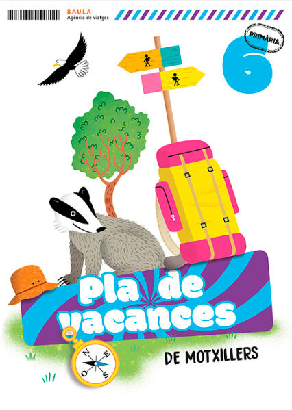 Pla de vacances De motxillers 6&egrave; Prim&agrave;ria