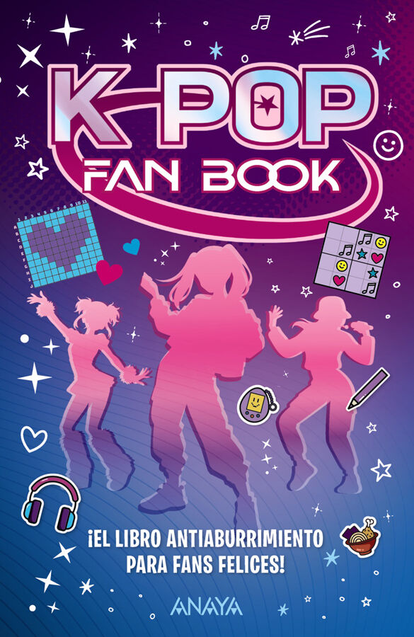 K-pop Fan Book. &iexcl;El libro antiaburrimiento para fans felices!