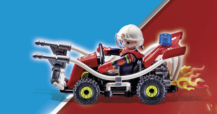 Playmobil Stuntshow Kart Bombero (70554)
