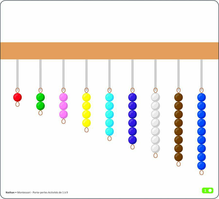 Montessori - Suport Comptes 1-9