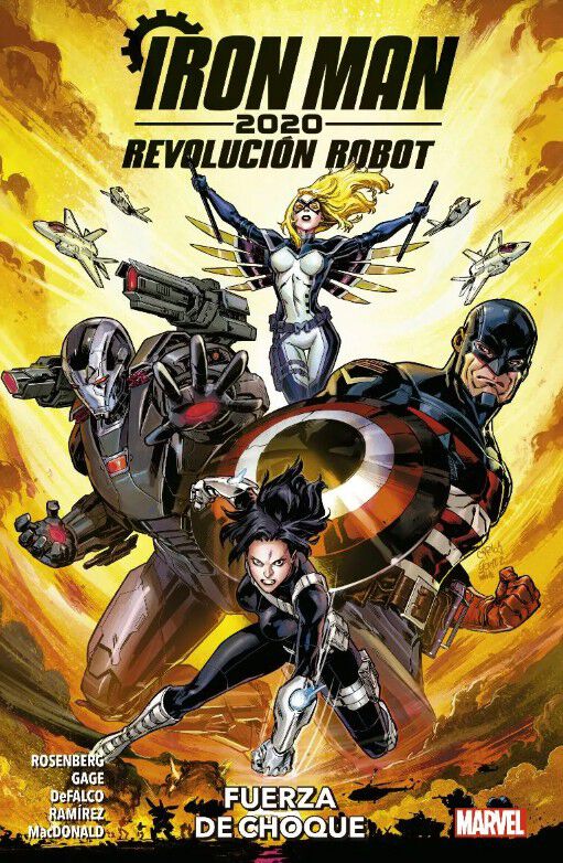 Iron Man 2020. Revoluci&oacute;n Robot 1. Fuerza de choque