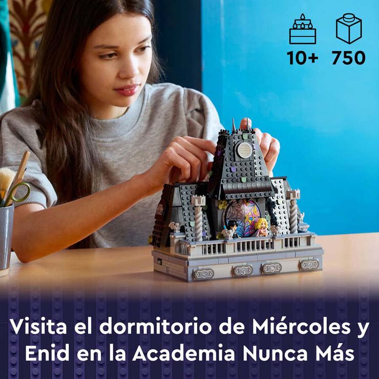 LEGO® Wednesday Dormitorio de Miércoles y Enid 76781