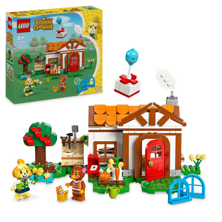 LEGO® Animal Crossing La visita de Canela 77049