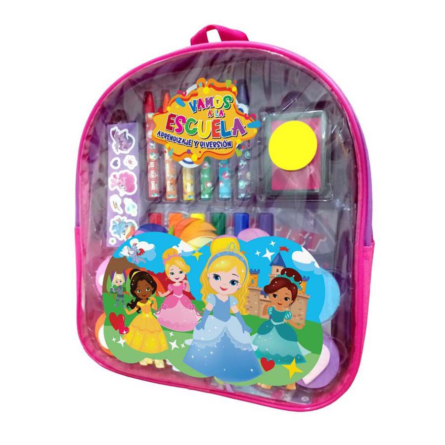 Mochila animales. Vamos a la escuela.