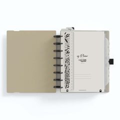 Planner Ingeniox semana/vista A5 beige