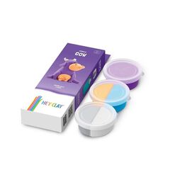 Plastilina Heyclay Vaca 3 pots