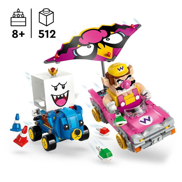 LEGO® Super Mario Mario Kart™ – Wario i Rei Boo 72038