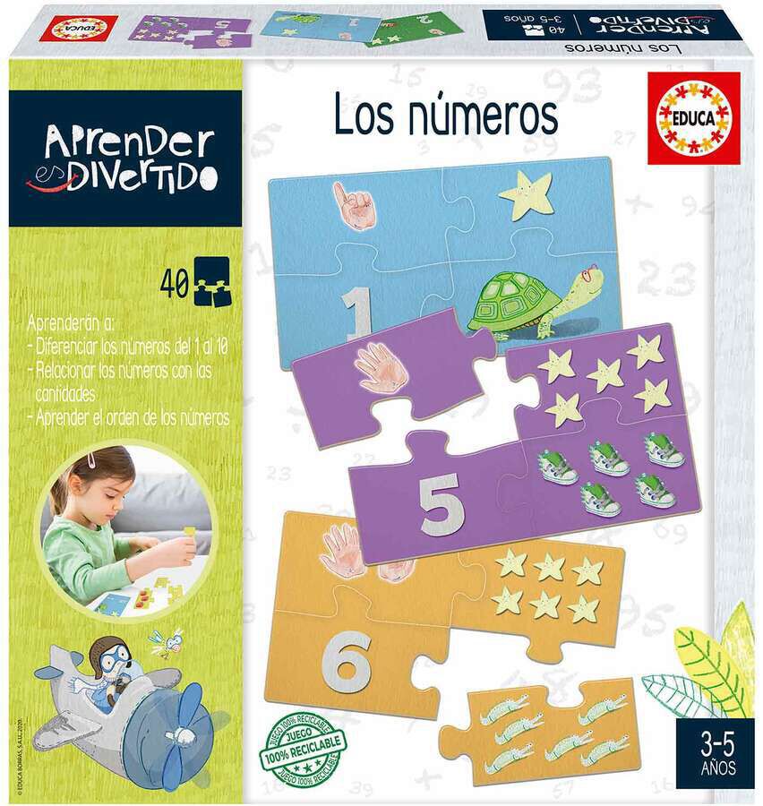 Aprender es divertido - Los n&uacute;meros