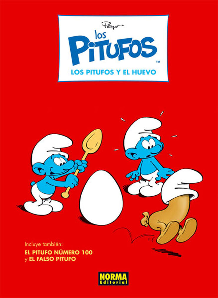 Los Pitufos y el huevo