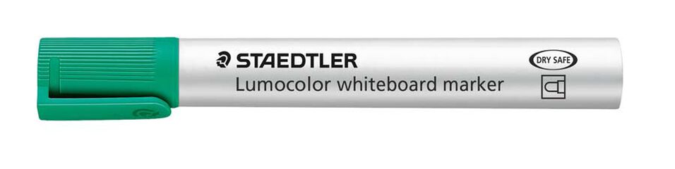 Rotulador pizarra blanca Staedtler Lumocolor 351 azul 10u