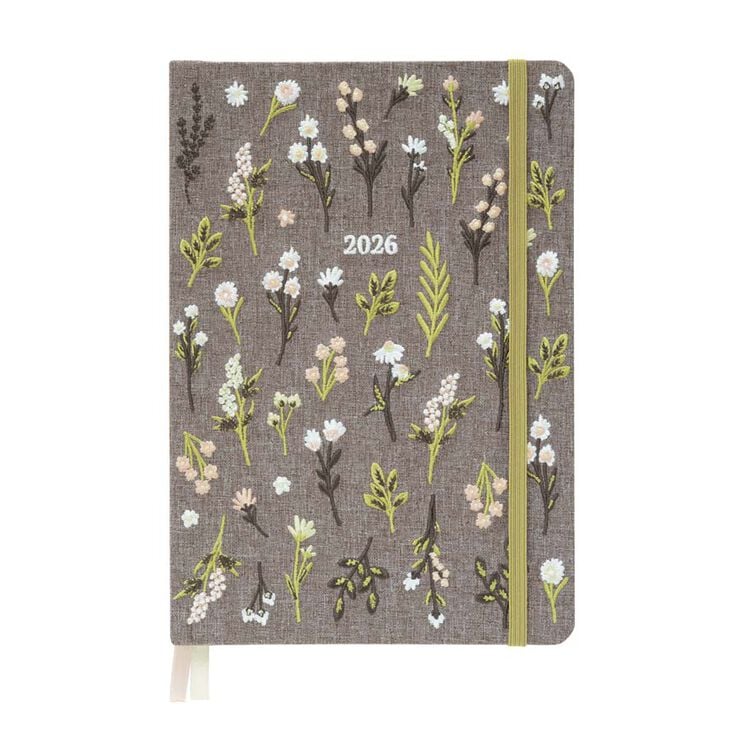 Agenda Kokonote setm/vista anglès 2026 Aura Cozy Bloom