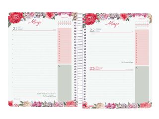 Agenda Finocam Cloe E10 dia/pàg cas 2025 verd