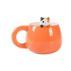 Taza de Cer&aacute;mica Animalito iTotal Orange Cat