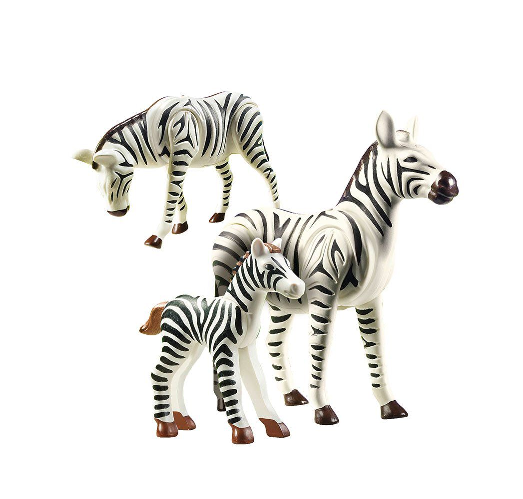 Playmobil Family Fun Cebras con Beb&eacute; (70356)