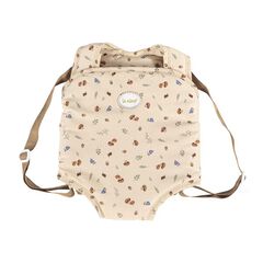 Mochila portabebés beige