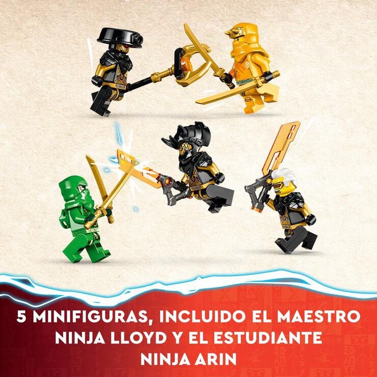 LEGO® NINJAGO Mechs del Equipo Ninja de Lloyd y Arin 71794