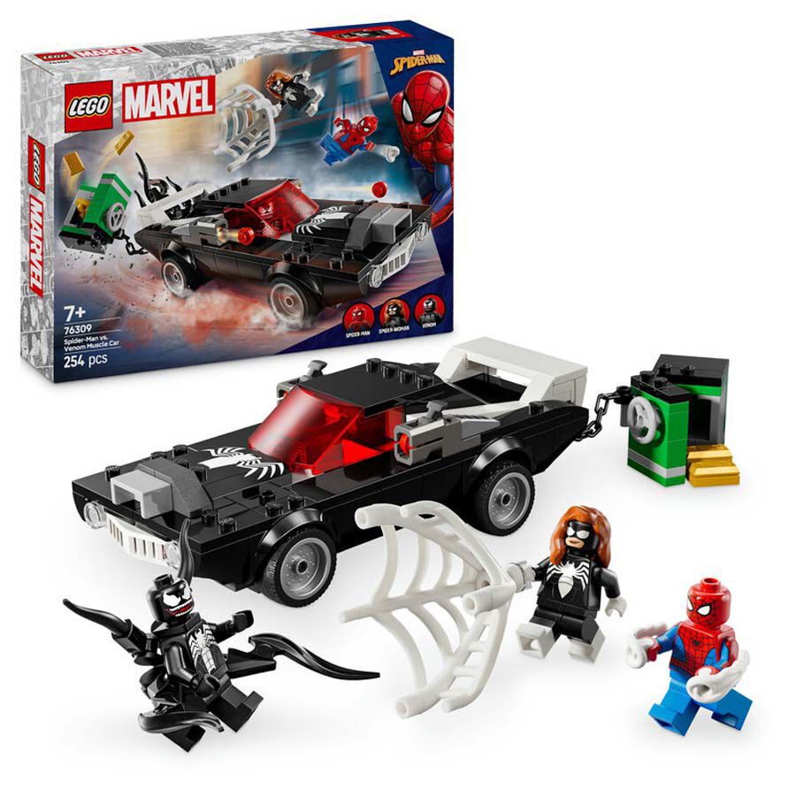 LEGO&reg; Super Heroes Spider-Man vs. Coche Brutal de Venom 76309